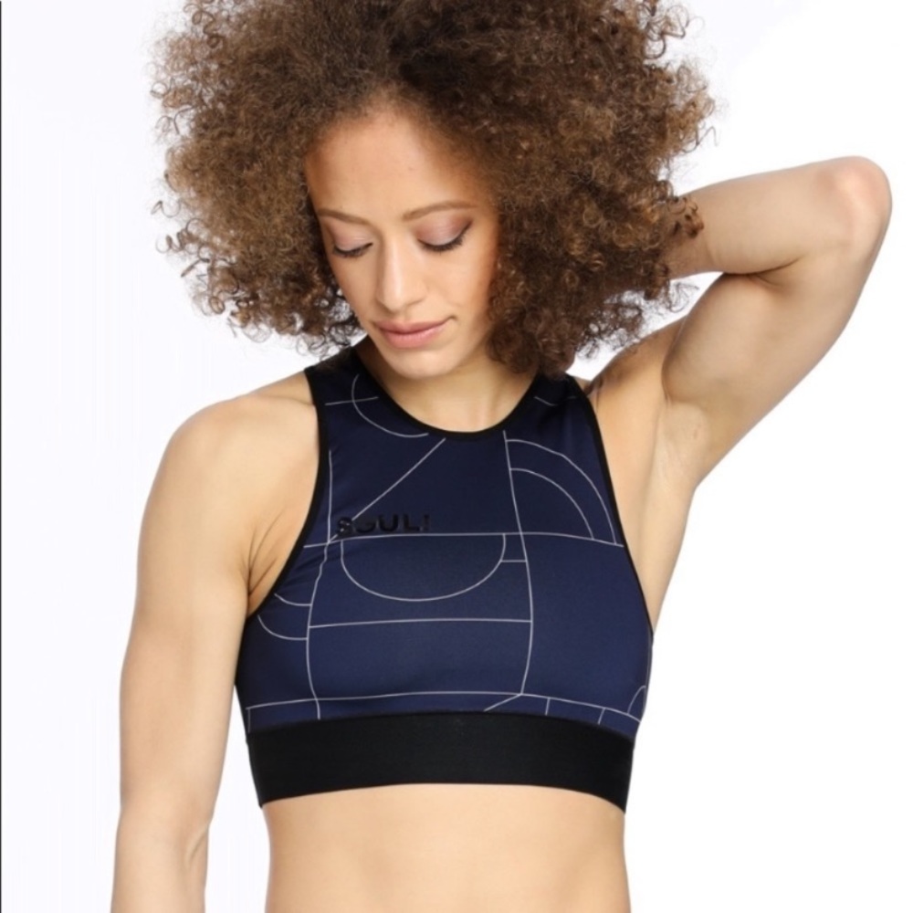 Public school x SoulCycle sports bra